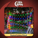 • شبكة رمضان المضيئة الترند 2*2 LED