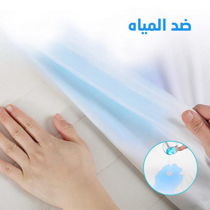 ⁦كفر المرتبة ضد المياه و حشرات الفراش PU⁩ - الصورة ⁦2⁩