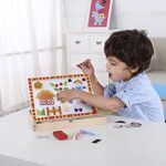 • سبورة تعليمية و بازل مغناطيسي