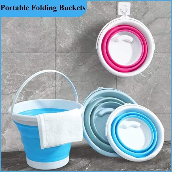 ⁦جردل قابل للطي 5 لتر⁩ - الصورة ⁦4⁩