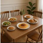 ⁦مفرش سفره شفاف⁩ - الصورة ⁦4⁩