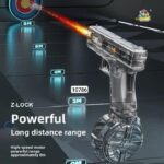 ⁦"	مسدس مياة بخزنة مضئ يعمل بالشحن"⁩ - الصورة ⁦4⁩