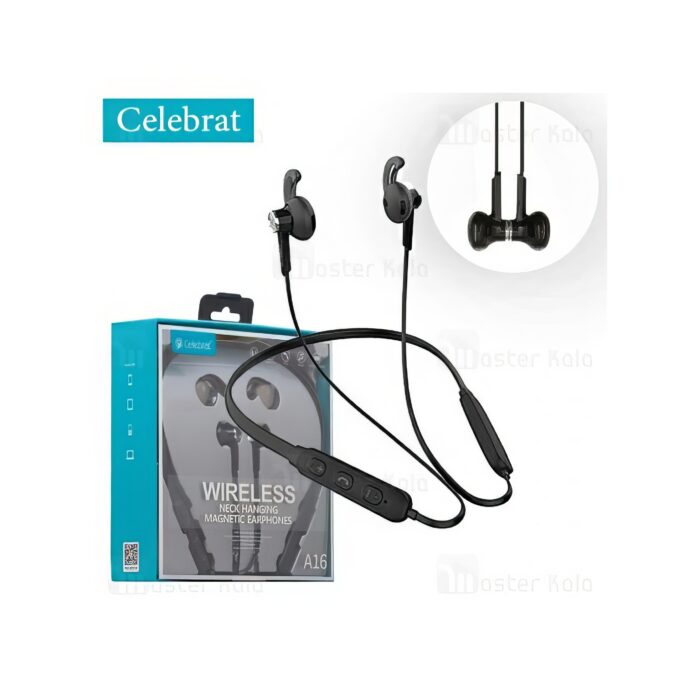 ⁦• Celebrat Magnetic Wireless Headset Bluetooth Neckband⁩ - الصورة ⁦3⁩
