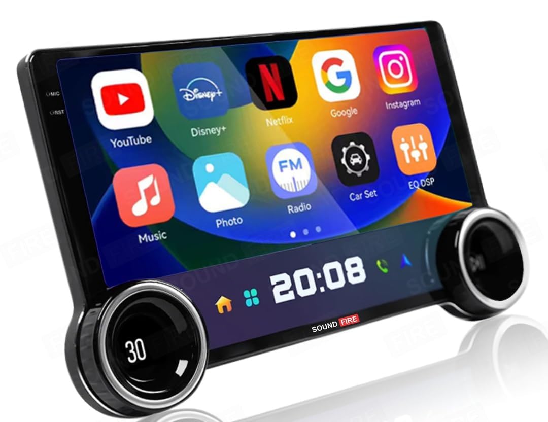 753bf4a4-1f41-4f02-850d-4697c3eaff1b.jpg شاشة سمارت كار بلاى و اندرويد للسيارة 10 بوصة 32G/2RAM - الصورة 1