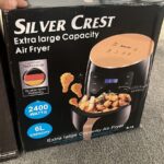 • قلاية هوائية 6 Silver Crest Liter Black