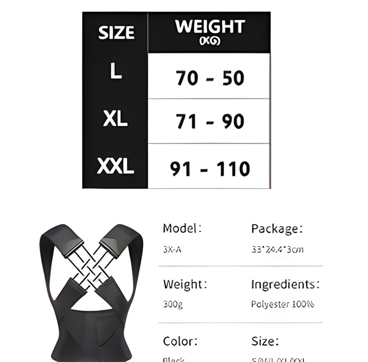 bb091f77-23e9-4d3d-9867-27d03ecc6d63.jpeg • مشد الاكس لحل مشكلة انحناء الظهر - الصورة 1