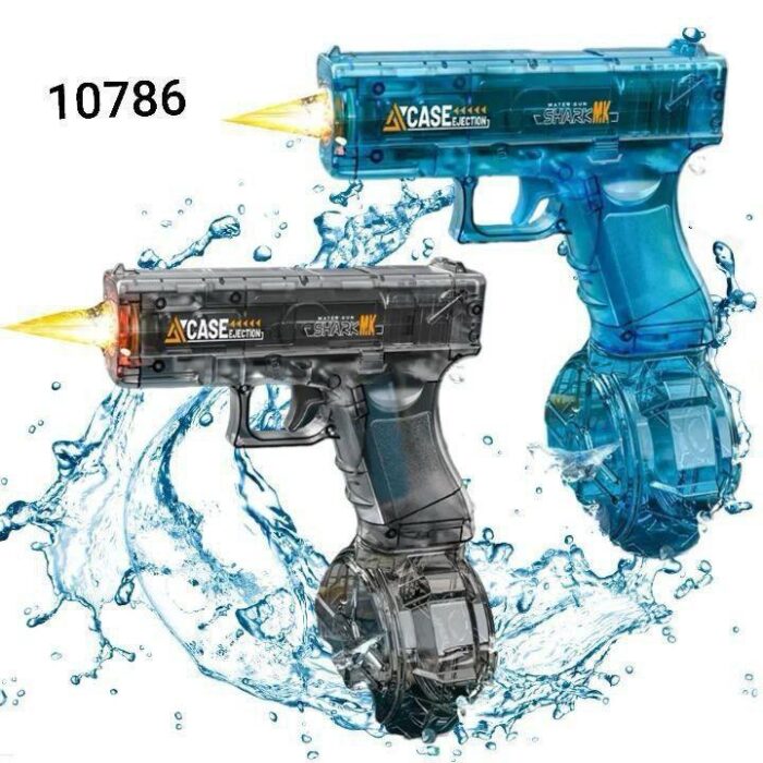 ⁦"	مسدس مياة بخزنة مضئ يعمل بالشحن"⁩ - الصورة ⁦2⁩