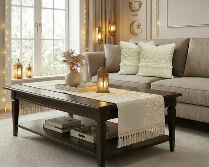 ⁦رانر مع 2 كفر كوشن بيج نجوم⁩ - الصورة ⁦4⁩