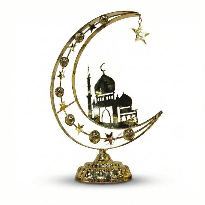 ⁦ديكور رمضان علي شكل هلال و جامع حجم كبير⁩ - الصورة ⁦2⁩