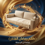 ⁦طقم 1 كنبه مع 2 مناديل رمضان⁩ - الصورة ⁦5⁩