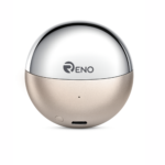 ⁦"	سماعة ايربودز من رينو لون اسود ذهبي"⁩ - الصورة ⁦3⁩