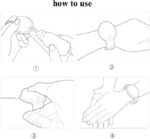 ⁦عرض كرسي هزاز للأطفال + ساعة تعقيم للأطفال + سرنجة تغذية وأدوية مضادة للاختناق لحديثي الولادة 2*1 هدية⁩ - الصورة ⁦5⁩