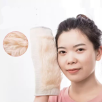 (عرض 2 قطعة  ( ركبة مبطنة بفرو