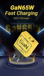 ⁦• شاحن USB-C بقوة 120 واط - شاحن سريع GaN مع تقنية PD⁩ - الصورة ⁦3⁩