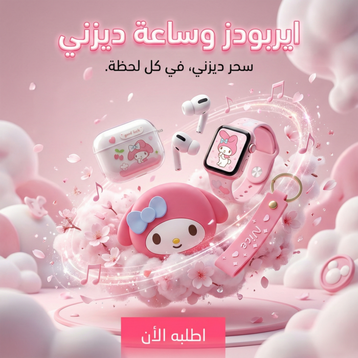 ⁦"	ايربودز وساعة ديزني"⁩ - الصورة ⁦8⁩