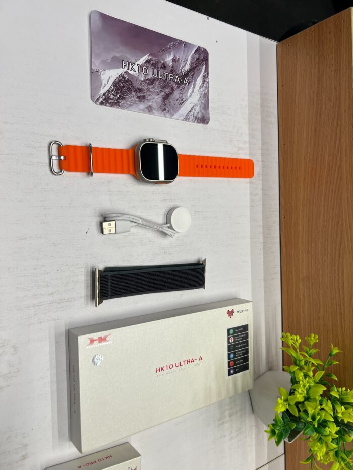 ⁦• SMART WATCH HK 10 ULTRA - A⁩ - الصورة ⁦2⁩