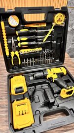 ⁦• شنيور لاسلكى ببطاريتين 24 فولت 33 قطعة⁩ - الصورة ⁦5⁩