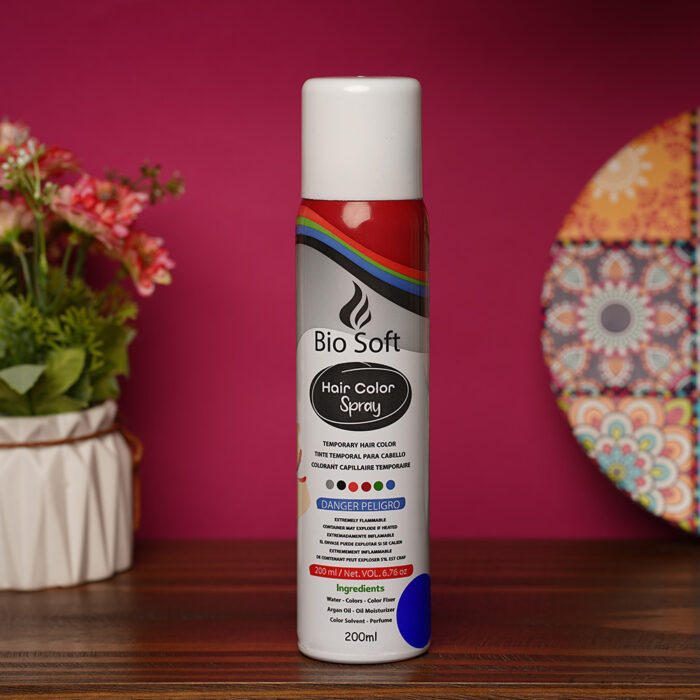 ⁦سبراي صبغة الشعر المؤقت Bio Soft⁩ - الصورة ⁦2⁩
