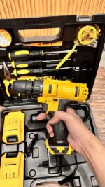 ⁦• شنيور لاسلكى ببطاريتين 24 فولت 33 قطعة⁩ - الصورة ⁦4⁩