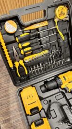 ⁦• شنيور لاسلكى ببطاريتين 24 فولت 33 قطعة⁩ - الصورة ⁦3⁩