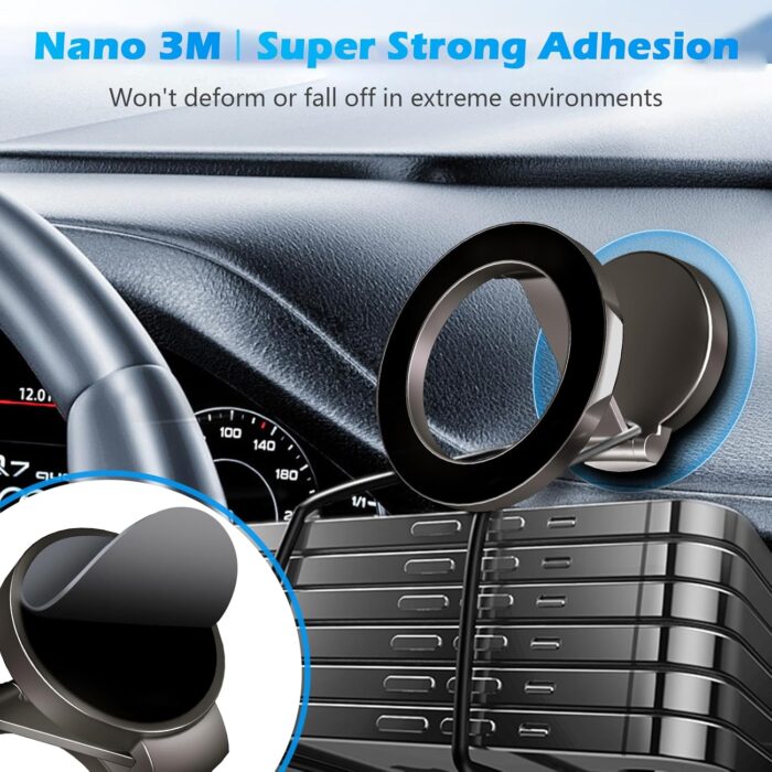 ⁦• حامل موبيل مغناطيسي قابل للطي⁩ - الصورة ⁦4⁩