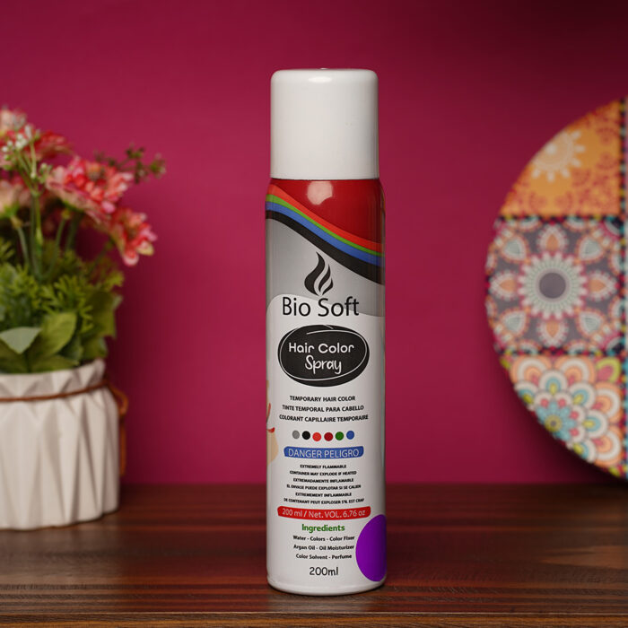 ⁦سبراي صبغة الشعر المؤقت Bio Soft⁩ - الصورة ⁦2⁩