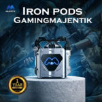 "	سماعة جيمنج ايرون  - Iron pods"