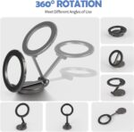 ⁦• حامل موبيل مغناطيسي قابل للطي⁩ - الصورة ⁦6⁩